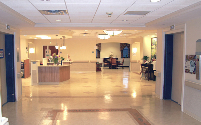 Interior, Ozanam Hall Nursing Home, Bayside, NY