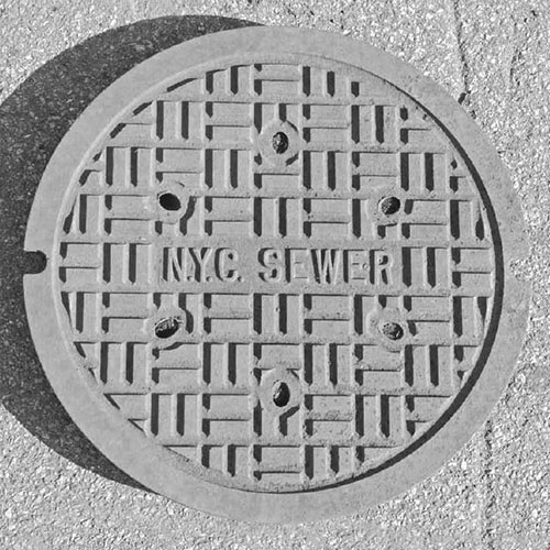 NYC Sewer Manhole Cover