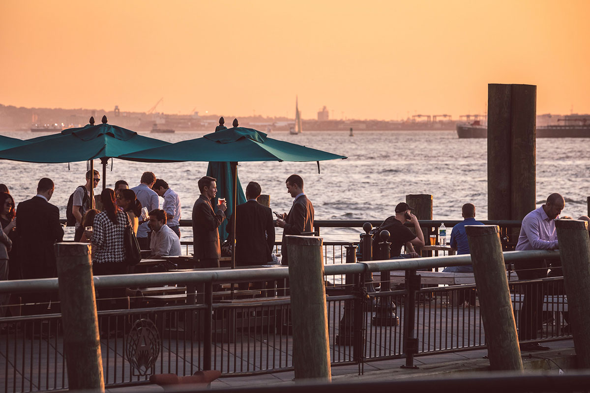 Pier A Beer Garden, Battery Place, NYC